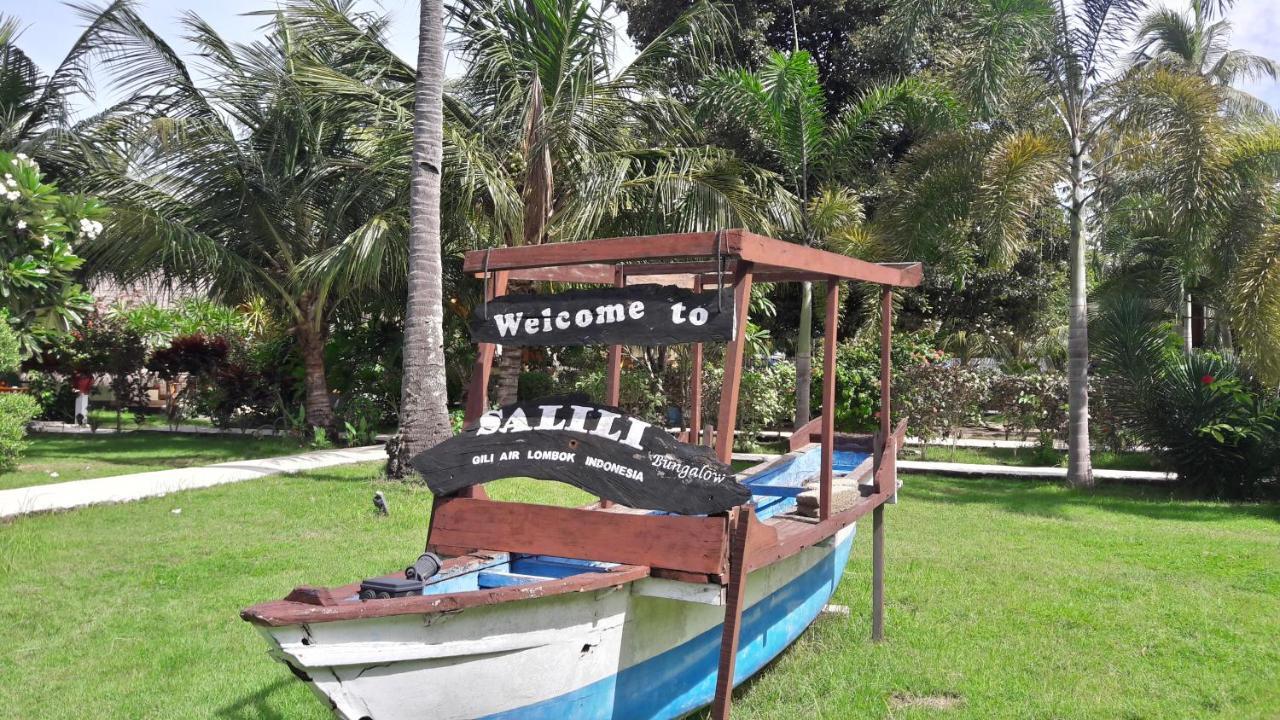 Salili Bungalow Gili Air Zewnętrze zdjęcie